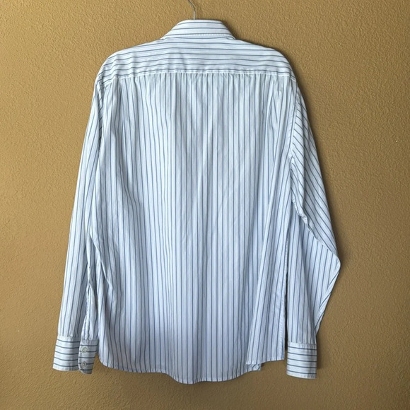 Faconnable REGULAR FIT STRIPED SHIRT. Size XL - Picture 9 of 11